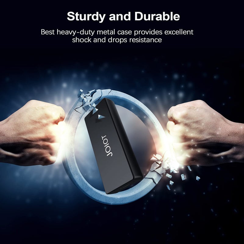 JOIOT 250GB Portable External SSD,Portable SSD USB 3.2 Type C Ultra-Light External Solid State Drive, Mini Portable Solid State Drive for Mac Windows Android Linux(250GB) - Image 2
